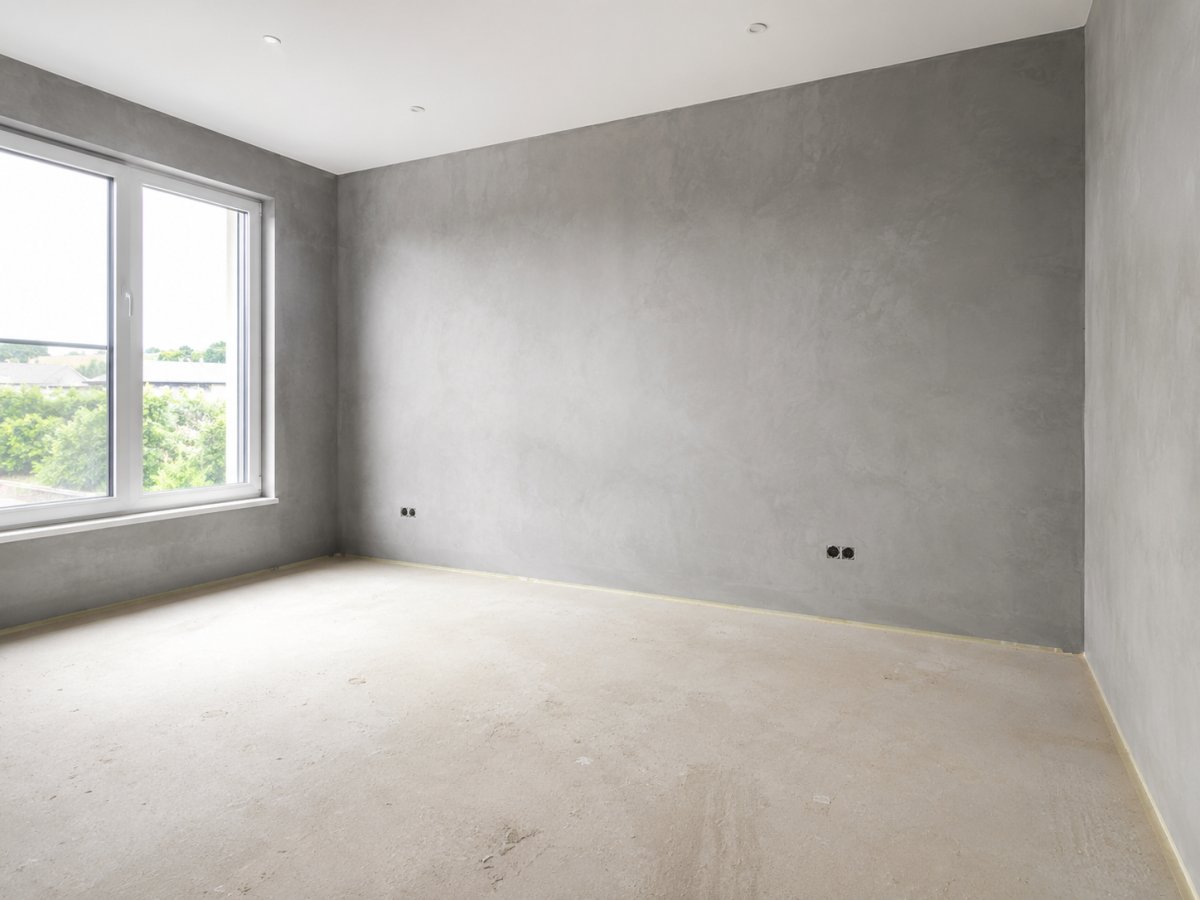 Betonlook in badkamer en interieur — Uniek Stukadoors